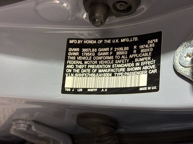Used 2018 Honda Civic EX image 27