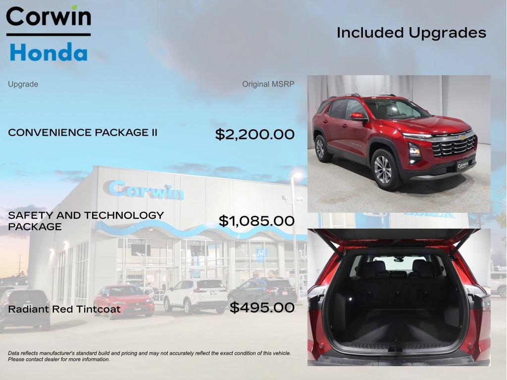 Used 2025 Chevrolet Equinox LT w/ Convenience Package II AWD/4WD image 4