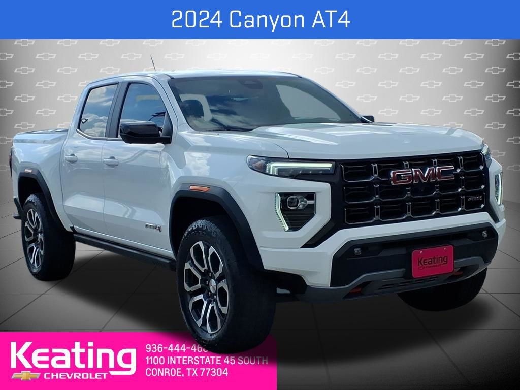 Used 2024 GMC Canyon AT4 w/ Technology Package image 1