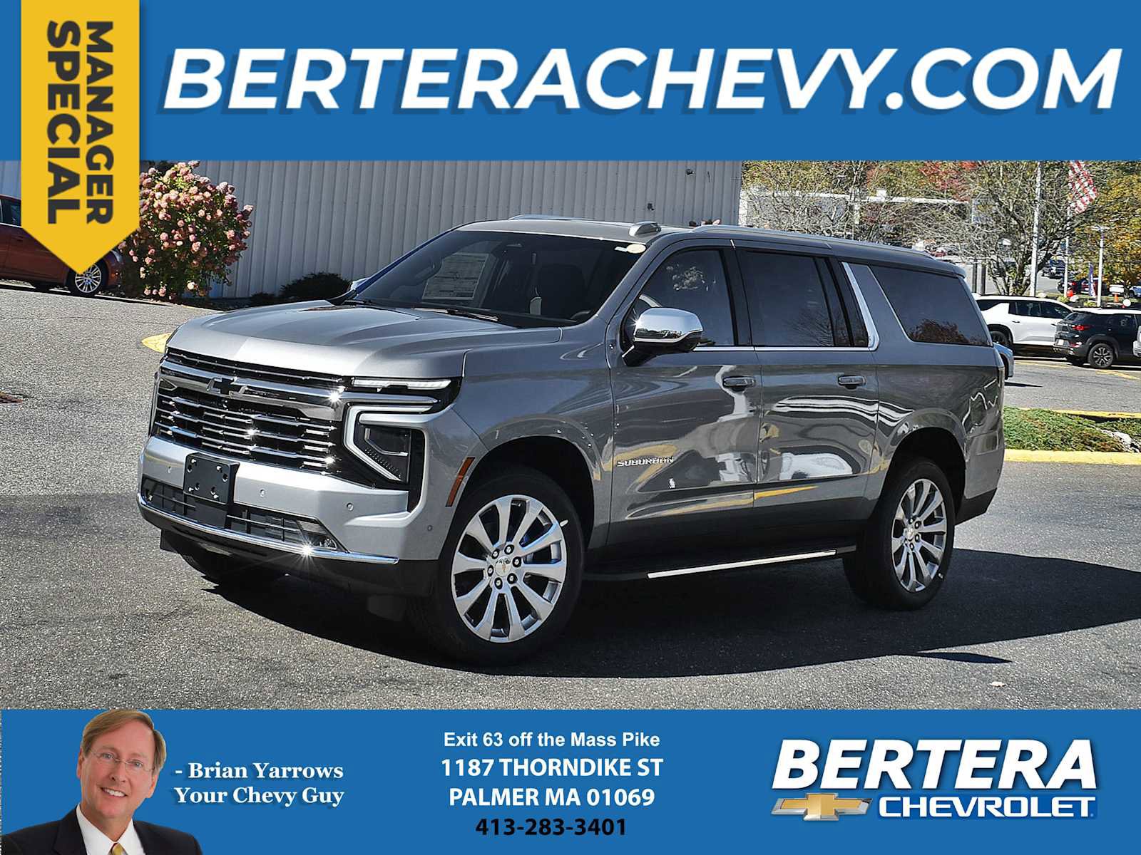 New 2026 Chevrolet Suburban Premier w/ Sun And Tow Package