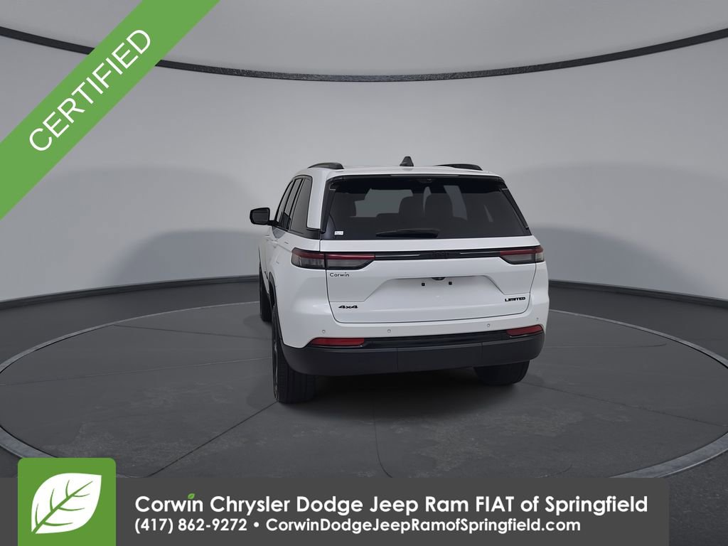 Certified 2024 Jeep Grand Cherokee Limited w/ Luxury Tech Group II AWD/4WD image 11