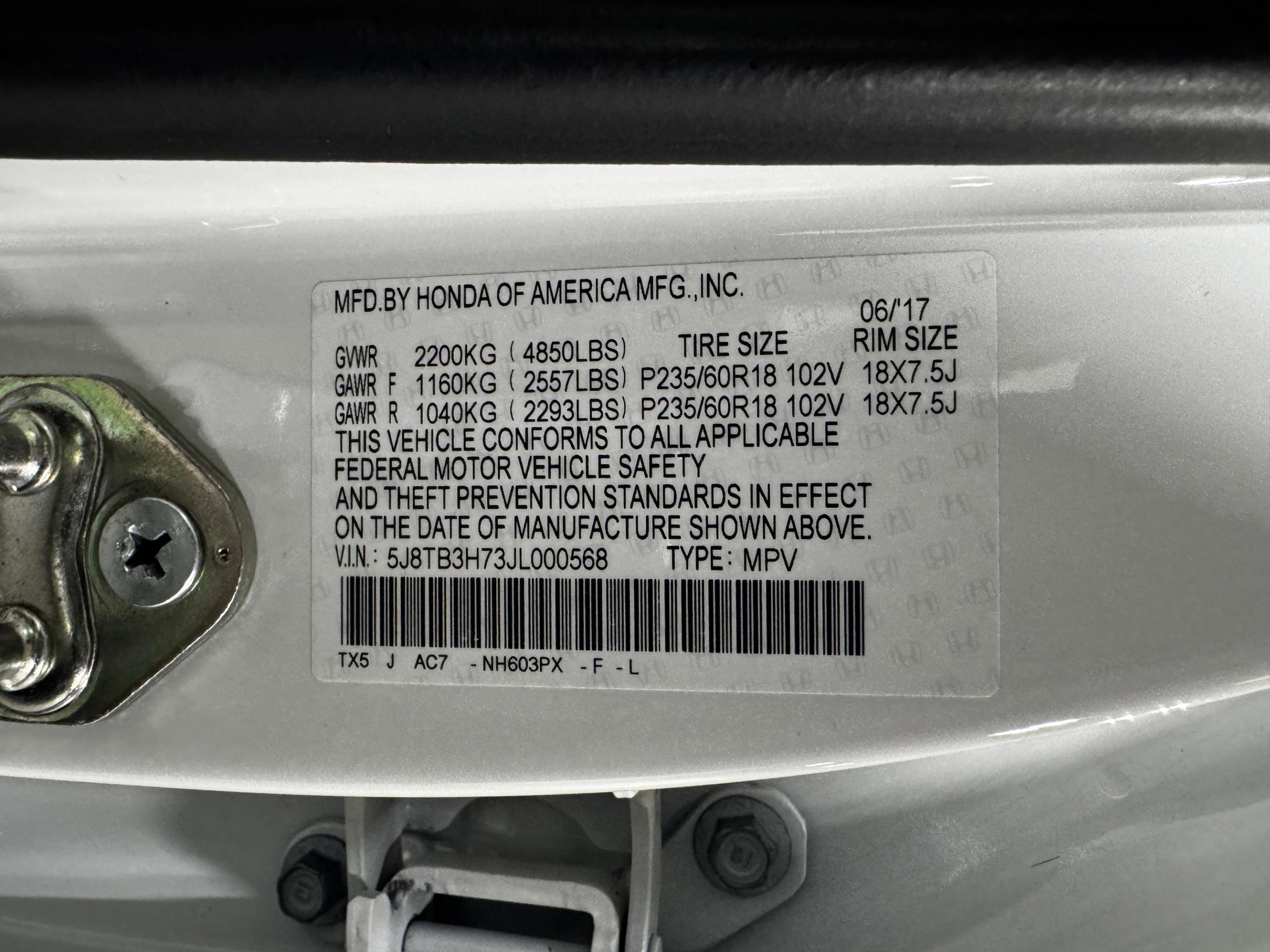 Certified 2018 Acura RDX FWD w/ Advance Package image 34