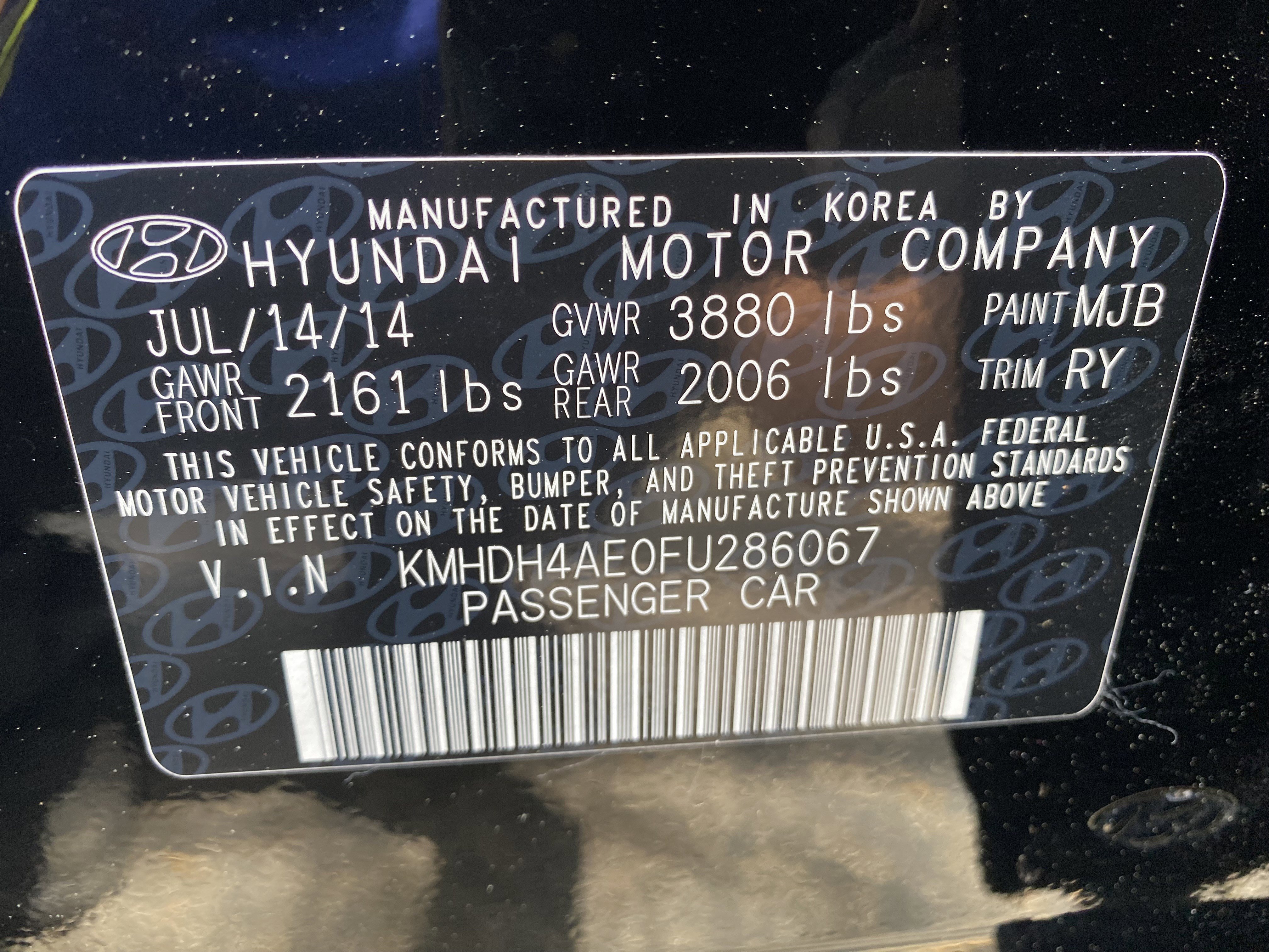 Used 2015 Hyundai Elantra SE w/ Option Group 03 image 36