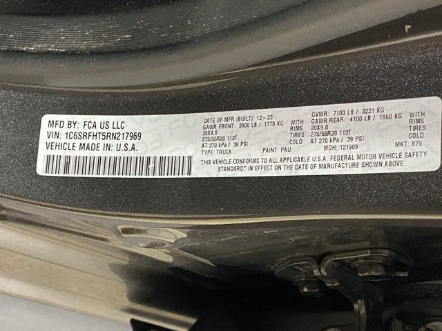 Used 2024 RAM 1500 Limited AWD/4WD image 30