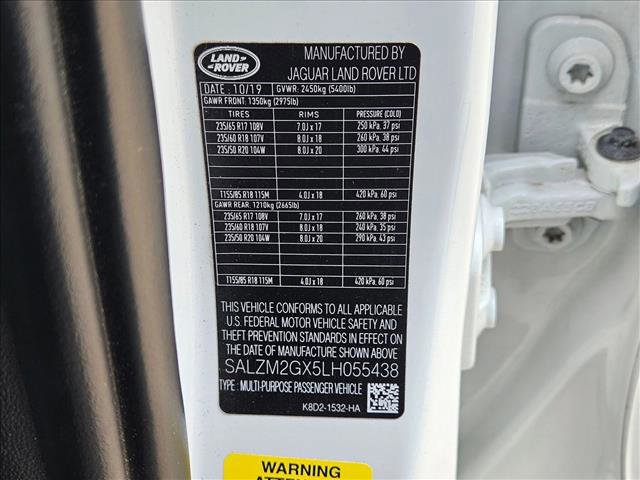 Used 2020 Land Rover Range Rover Evoque R-Dynamic HSE image 25