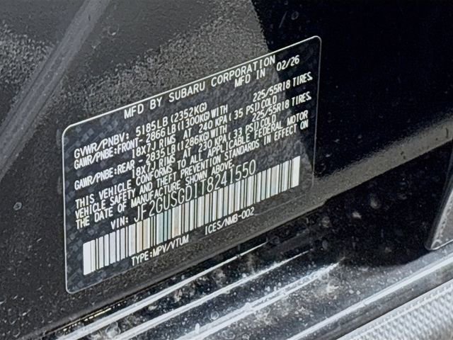 New 2026 Subaru Crosstrek 2.5i Sport image 32