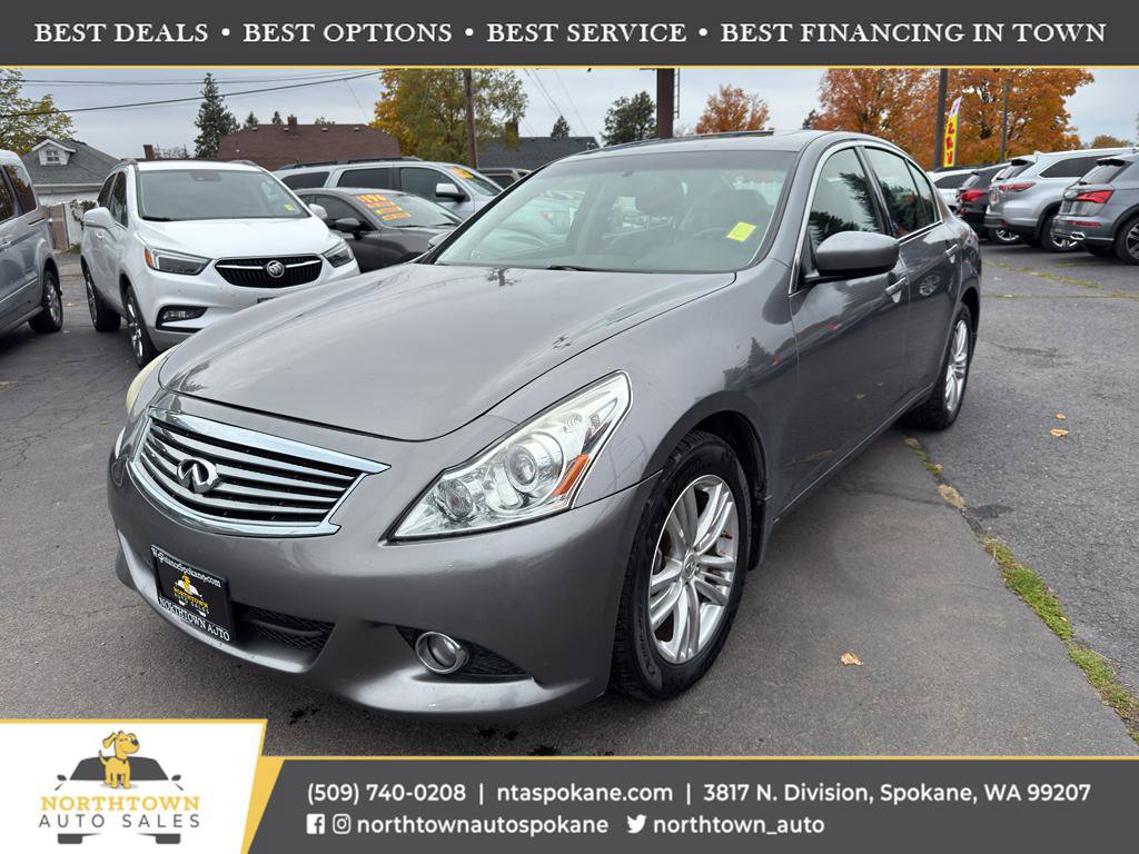 Used 2011 INFINITI G25 x w/ Moonroof Pkg