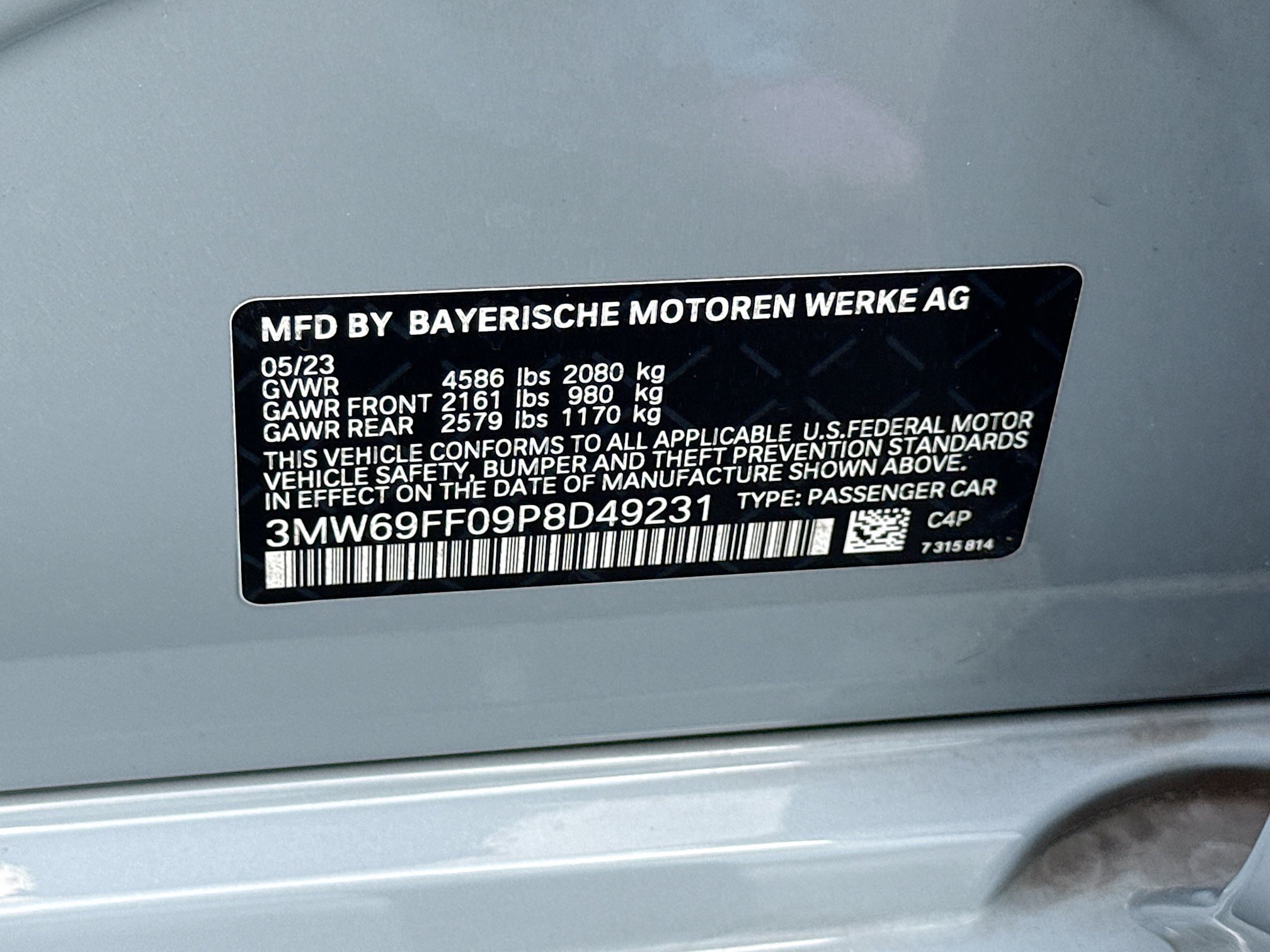 Used 2023 BMW 330i Sedan w/ M Sport Package RWD image 44