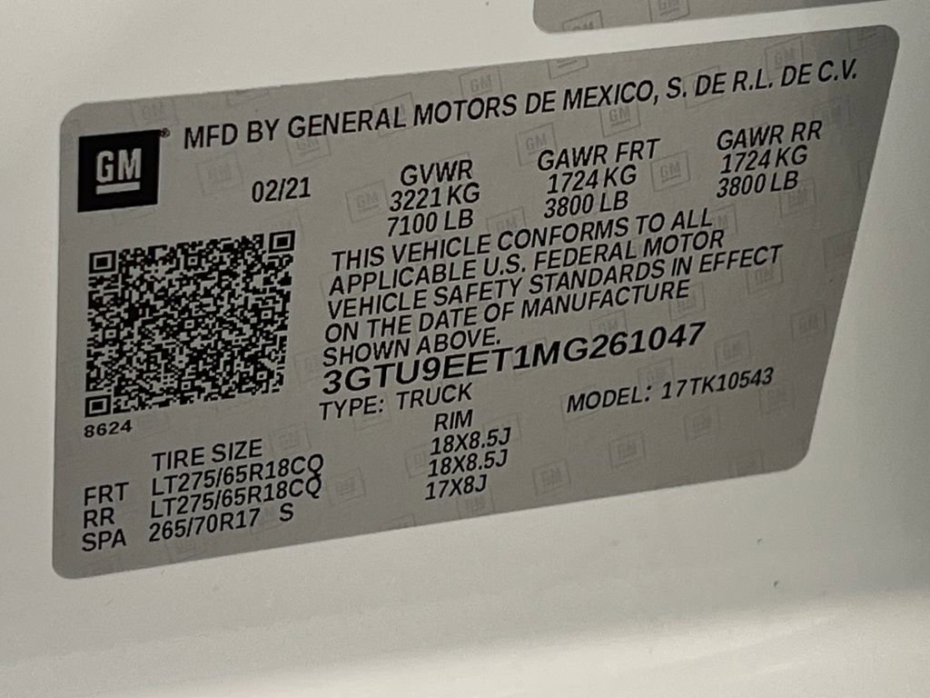 Used 2021 GMC Sierra 1500 AT4 w/ AT4 Value Package AWD/4WD image 68