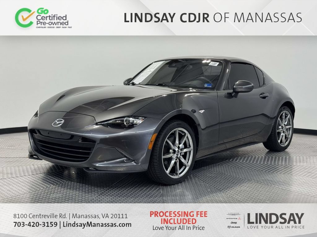 Used 2022 MAZDA MX-5 Miata RF Grand Touring w/ Weather Package RWD image 4