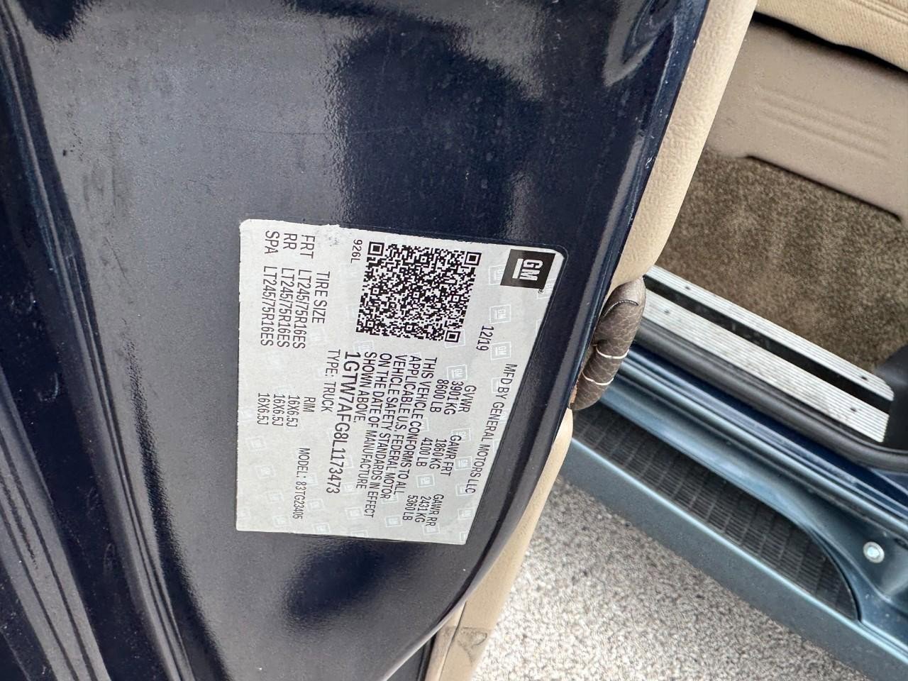 Used 2020 GMC Savana 2500 w/ Enhanced Convenience Package image 24