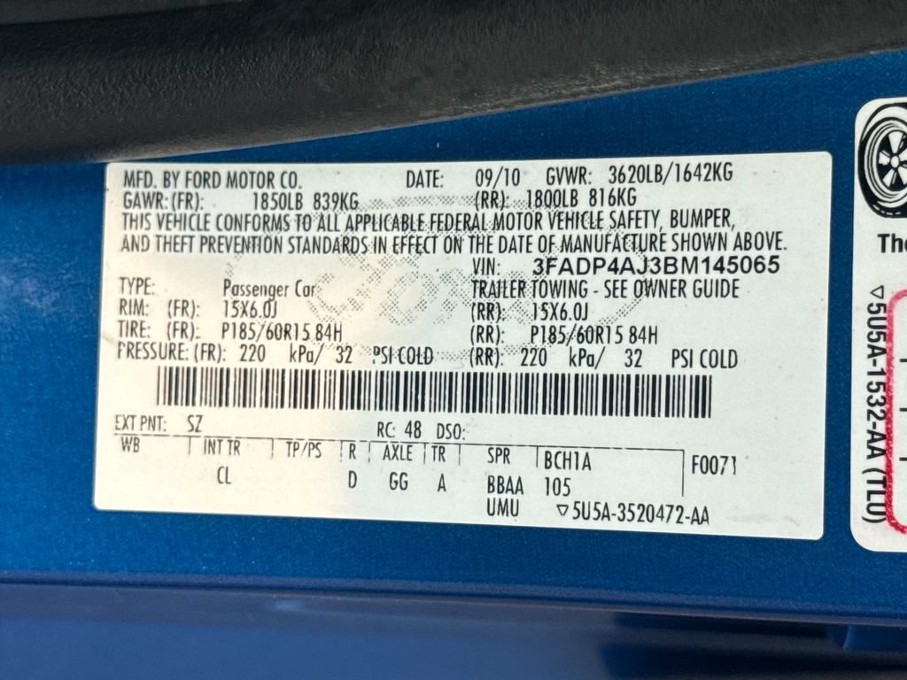 Used 2011 Ford Fiesta S FWD image 22