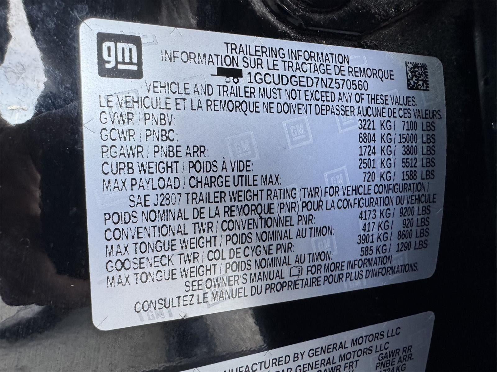Used 2022 Chevrolet Silverado 1500 LTZ w/ LTZ Convenience Package II AWD/4WD image 32