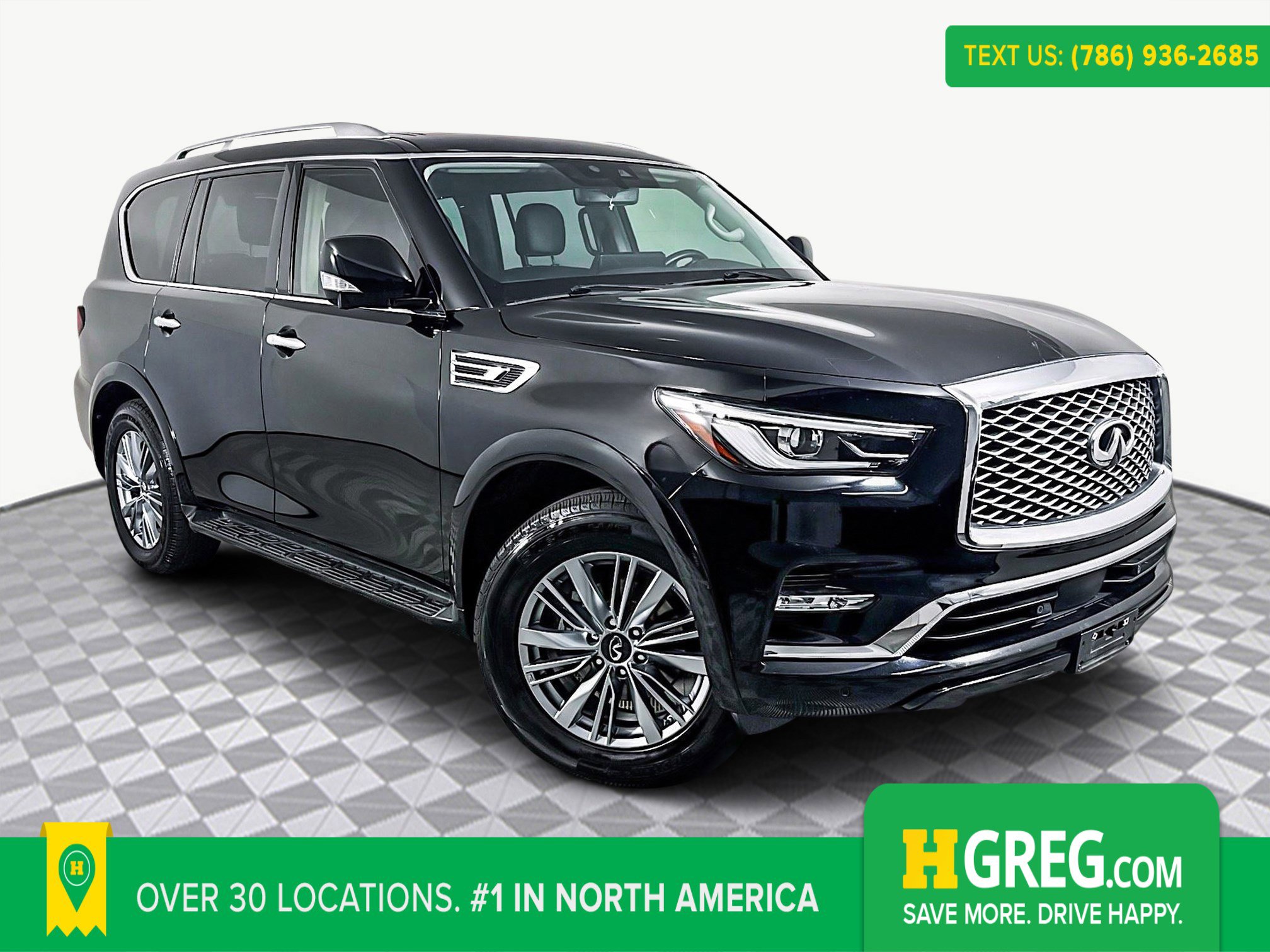 Used 2022 INFINITI QX80 Luxe w/ Cargo Package