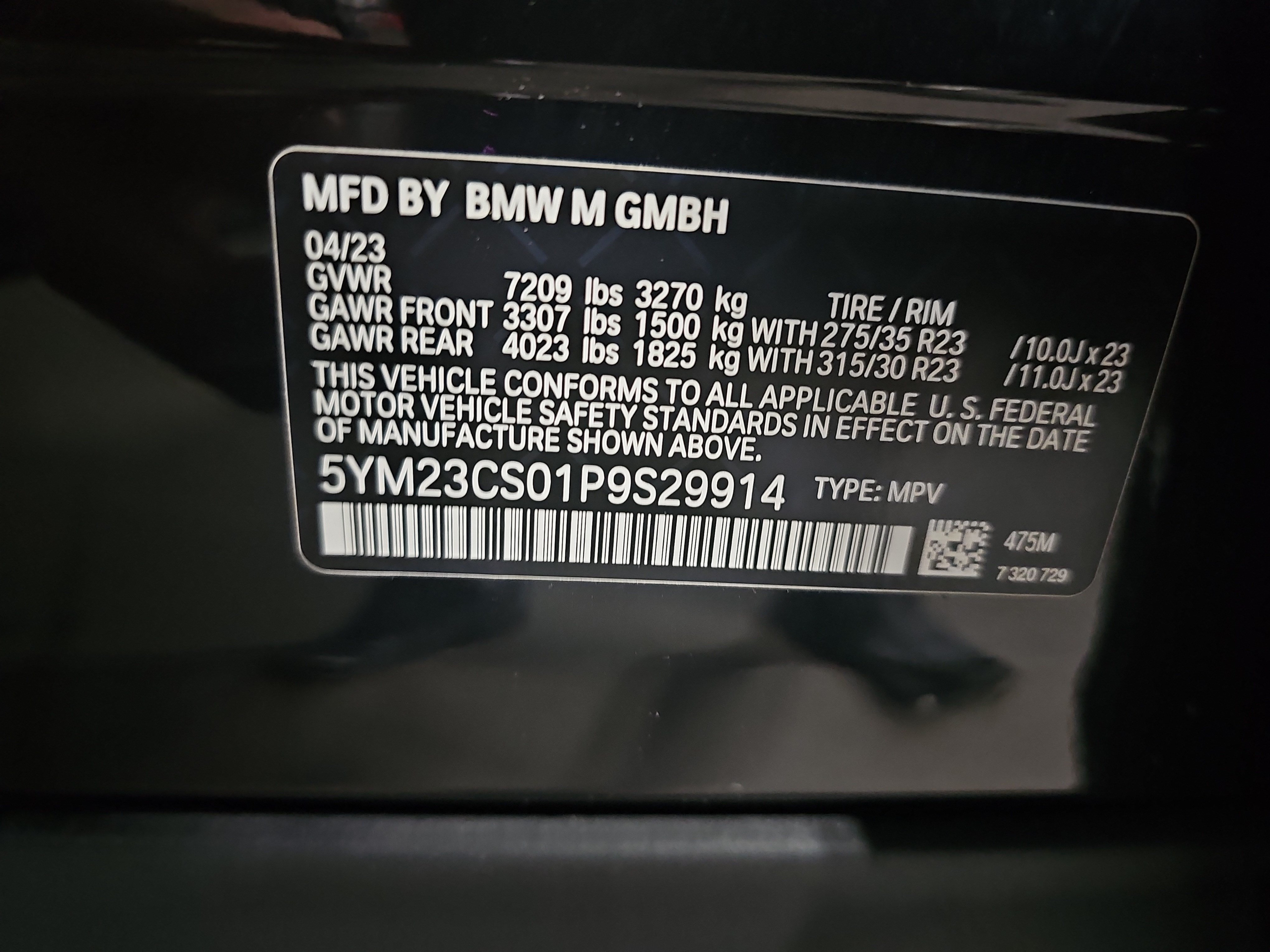 Used 2023 BMW XM AWD/4WD image 39