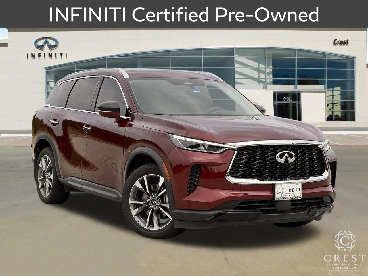 Certified 2023 INFINITI QX60 Luxe w/ Cargo Package AWD/4WD image 1