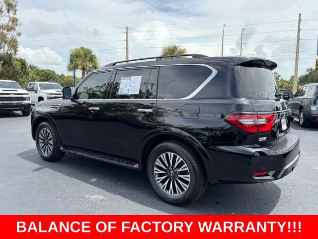 Used 2024 Nissan Armada SL w/ Midnight Edition Package RWD image 4