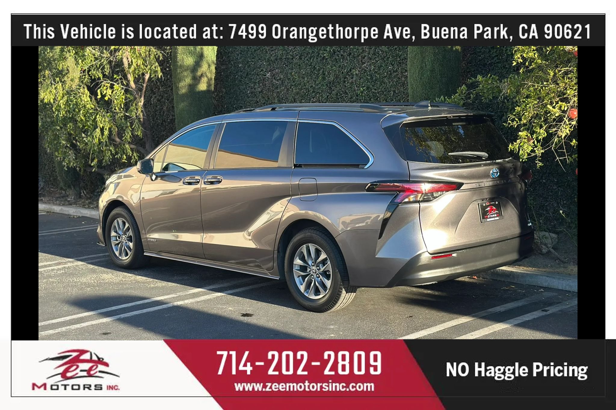 Used 2021 Toyota Sienna LE w/ LE Plus Package FWD image 9