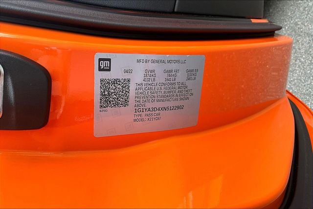 Used 2022 Chevrolet Corvette Stingray Convertible w/ Z51 Performance Package image 29