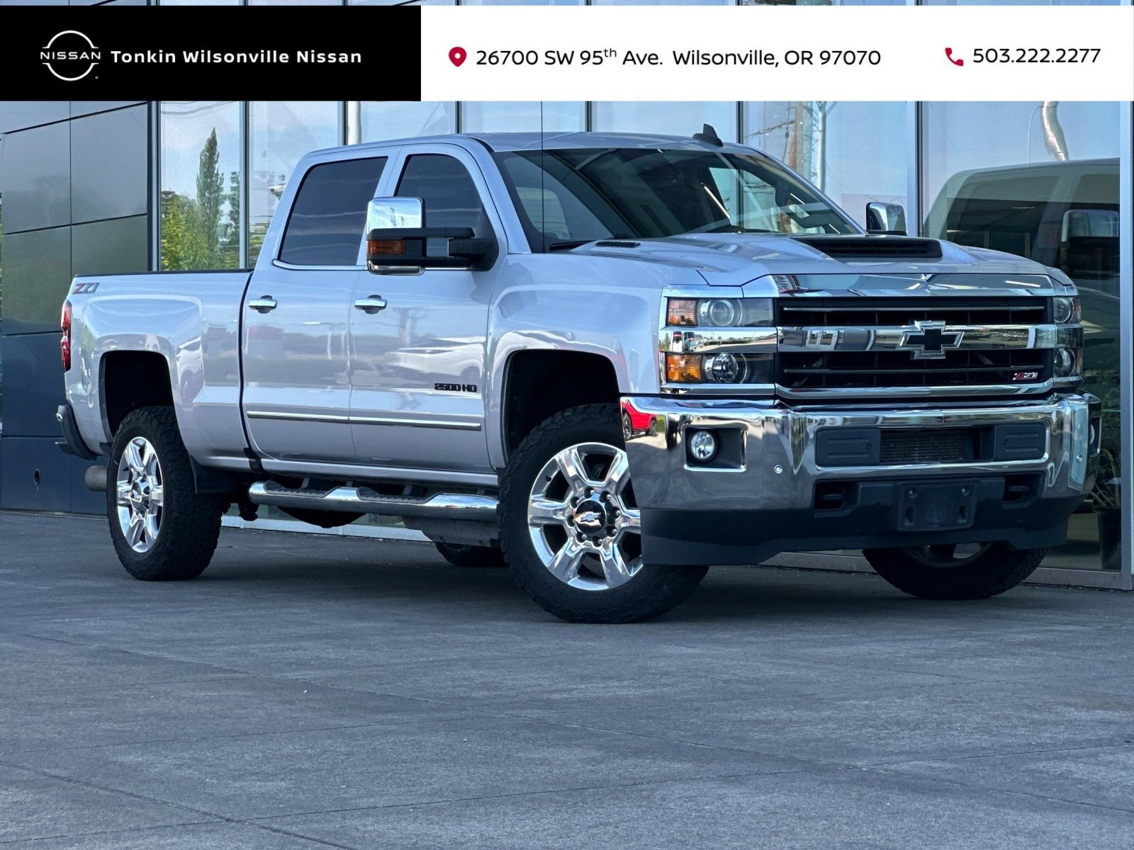 Used 2018 Chevrolet Silverado 2500 LTZ w/ Duramax Plus Package AWD/4WD image 1
