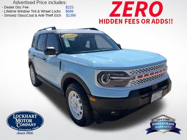 New 2025 Ford Bronco Sport Heritage w/ Convenience Package
