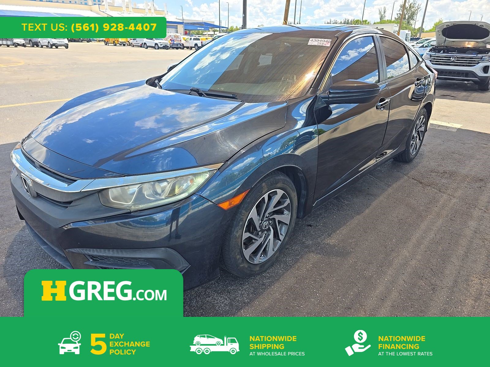 Used 2017 Honda Civic EX image 1