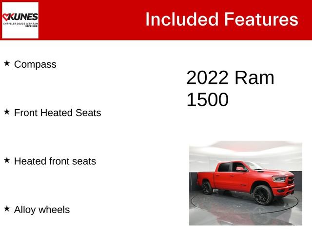 Used 2022 RAM 1500 Sport w/ Rebel Level 2 Equipment Group AWD/4WD image 5
