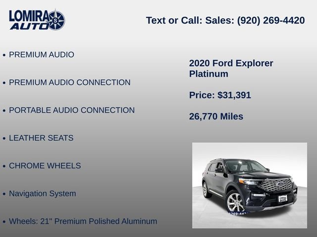 Used 2020 Ford Explorer Platinum AWD/4WD image 21
