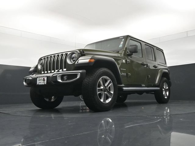 Used 2022 Jeep Wrangler Unlimited Sahara w/ LED Lighting Group AWD/4WD image 20