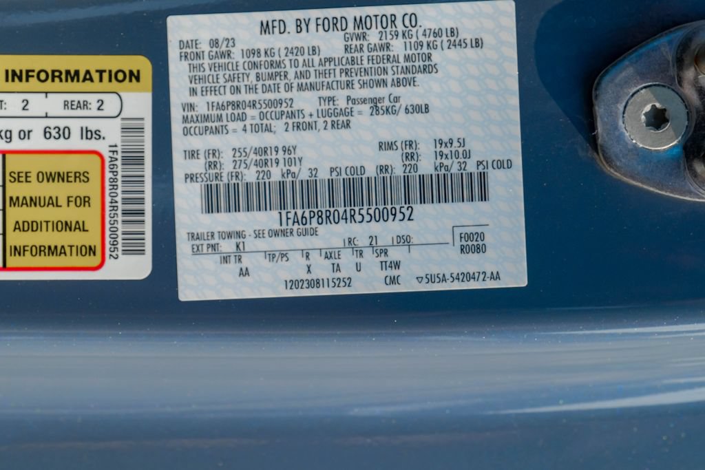 Used 2024 Ford Mustang Dark Horse RWD image 57