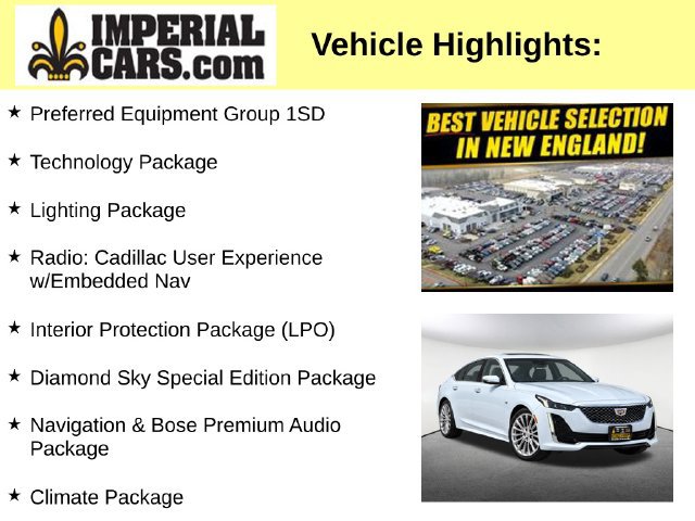Certified 2022 Cadillac CT5 Premium Luxury RWD image 3