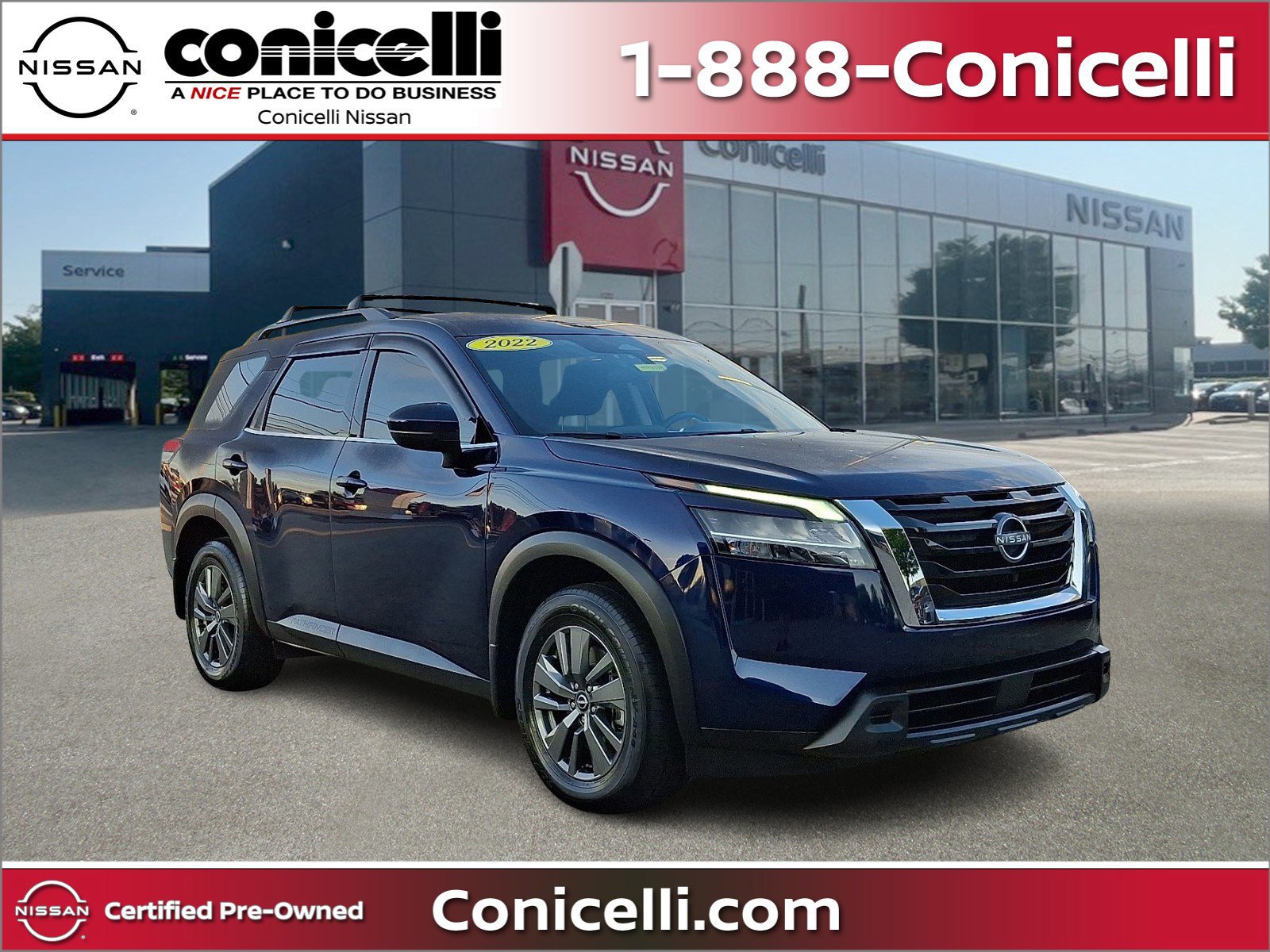 Certified 2022 Nissan Pathfinder SV