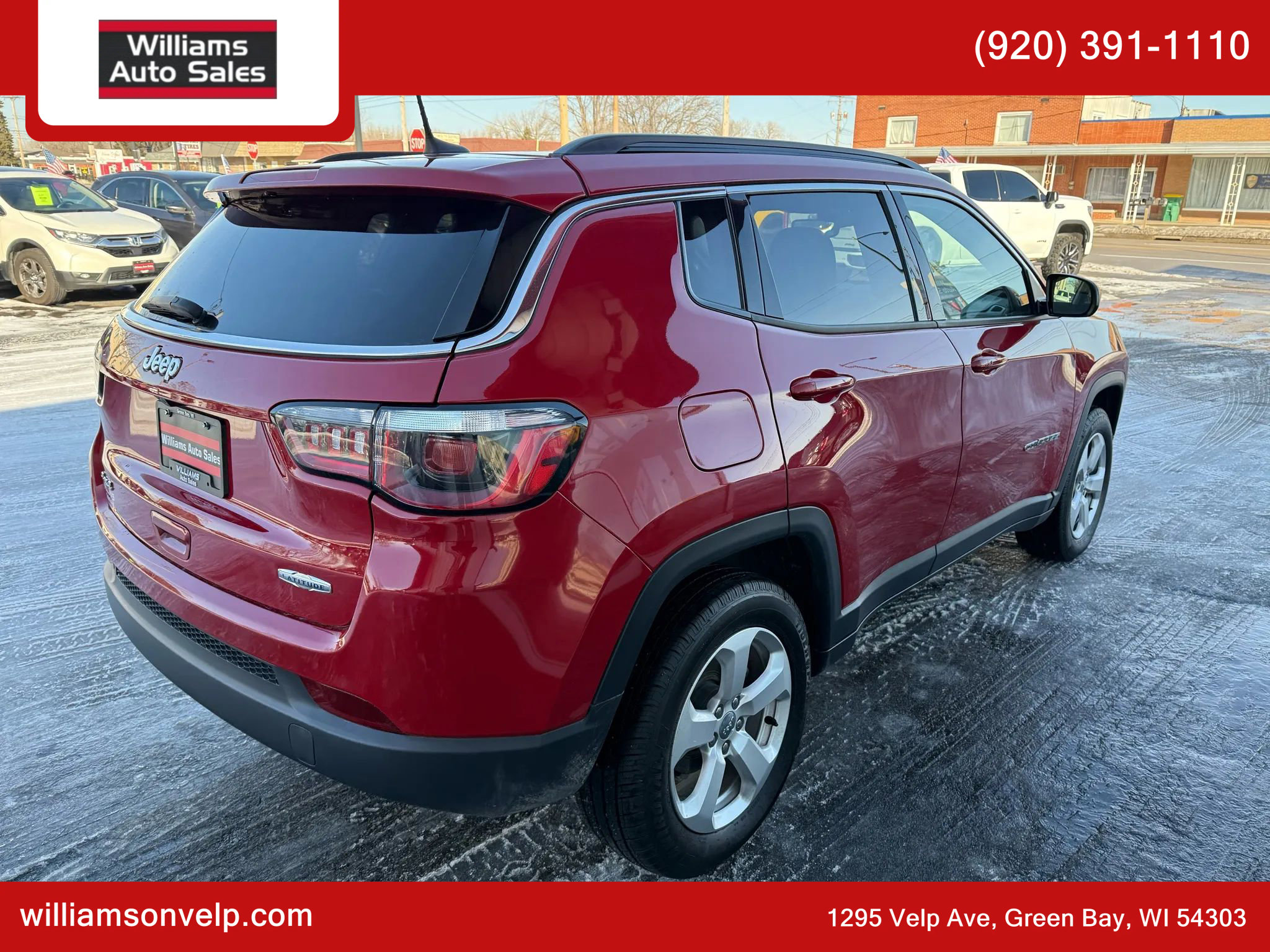 Used 2020 Jeep Compass Latitude w/ Cold Weather Group image 3