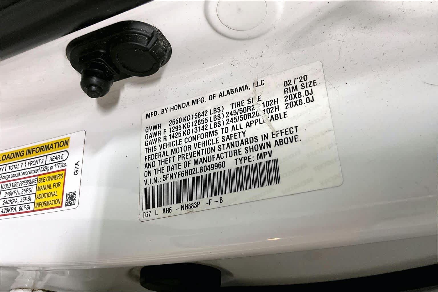 Used 2020 Honda Pilot Elite image 37