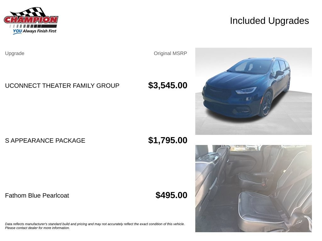 Used 2023 Chrysler Pacifica Limited w/ Uconnect Theater Family Group AWD/4WD image 7