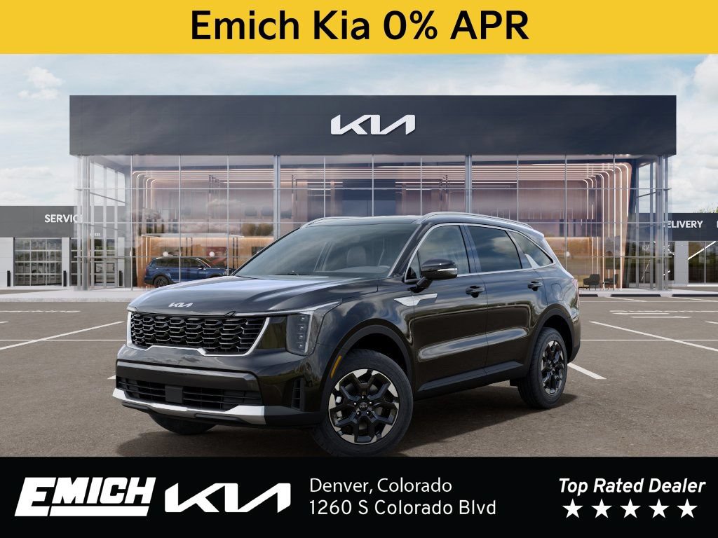 New 2026 Kia Sorento S w/ S Panoramic Sunroof Package