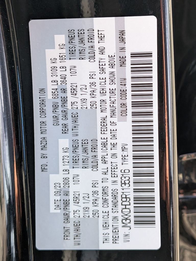 Used 2024 MAZDA CX-90 3.3 Turbo w/ Premium Package image 38