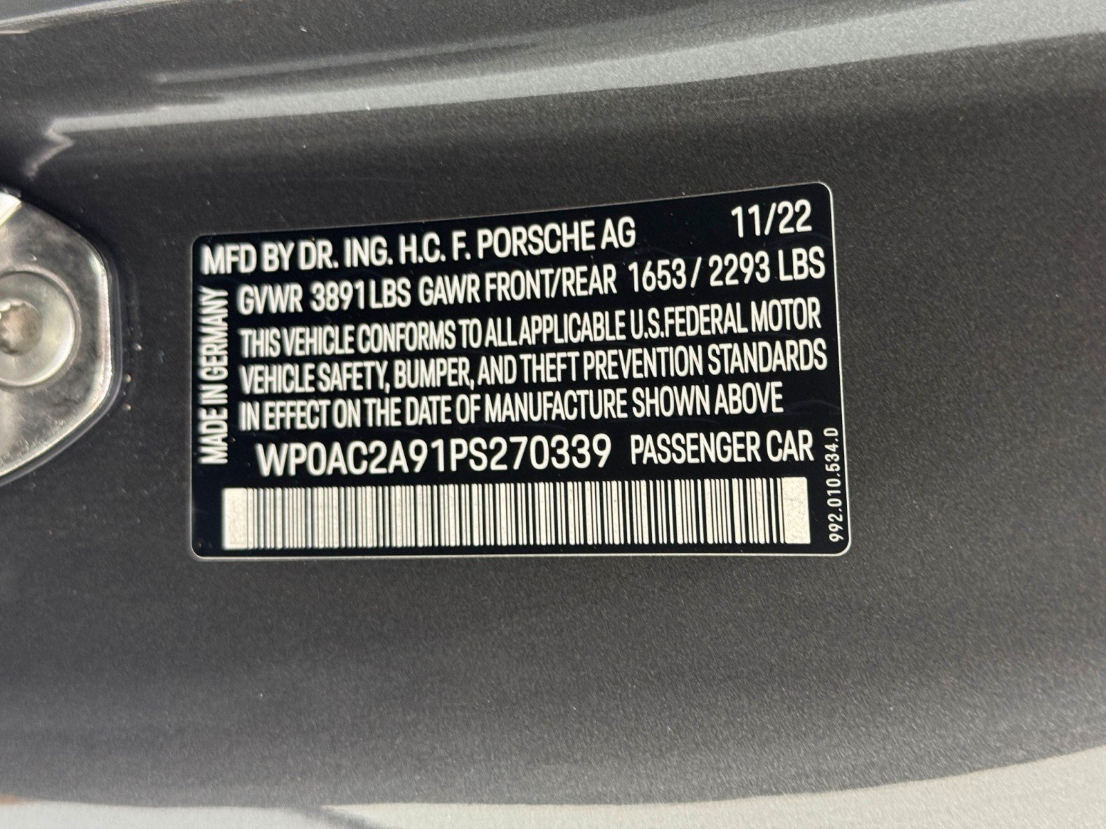Used 2023 Porsche 911 GT3 RWD image 47