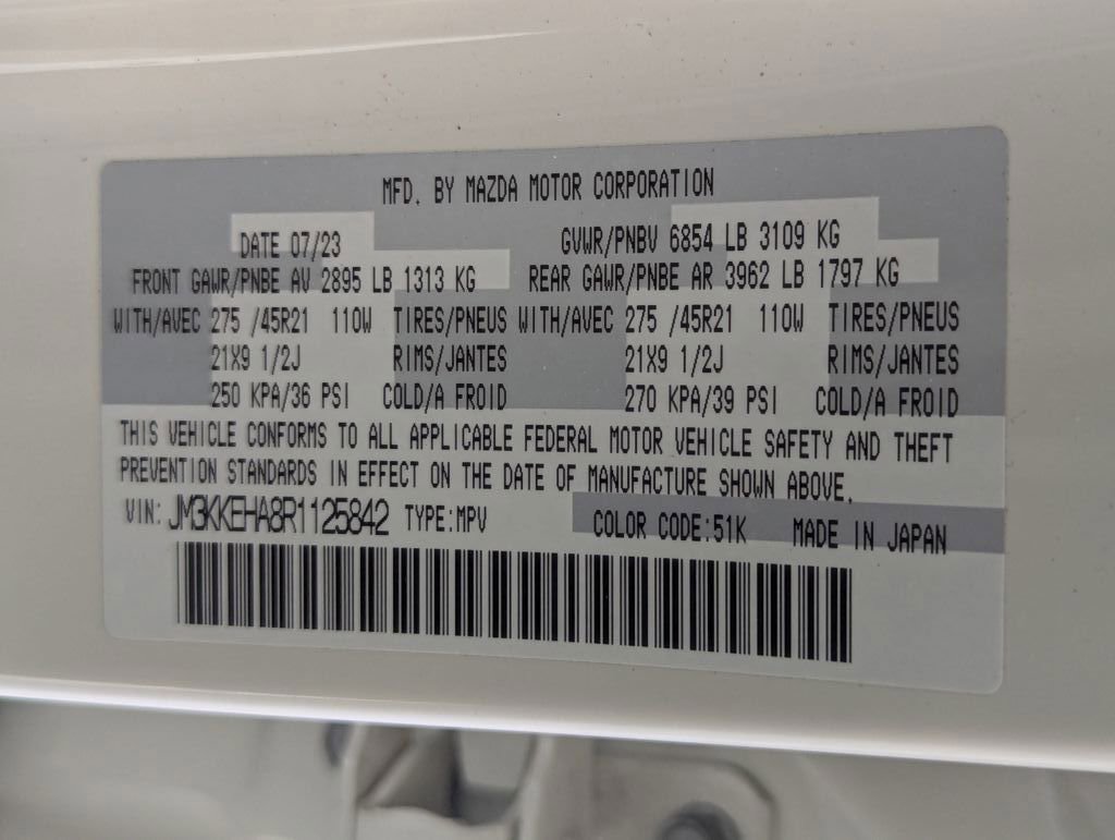 Used 2024 MAZDA CX-90 Plug-In Hybrid w/ Premium Plus image 28