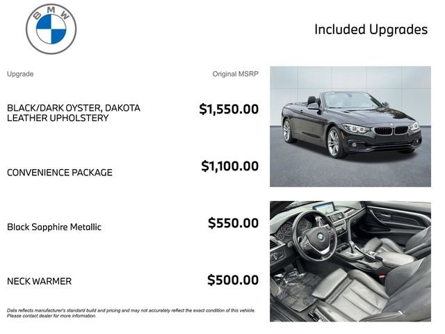 Used 2019 BMW 430i xDrive Convertible w/ Convenience Package image 4