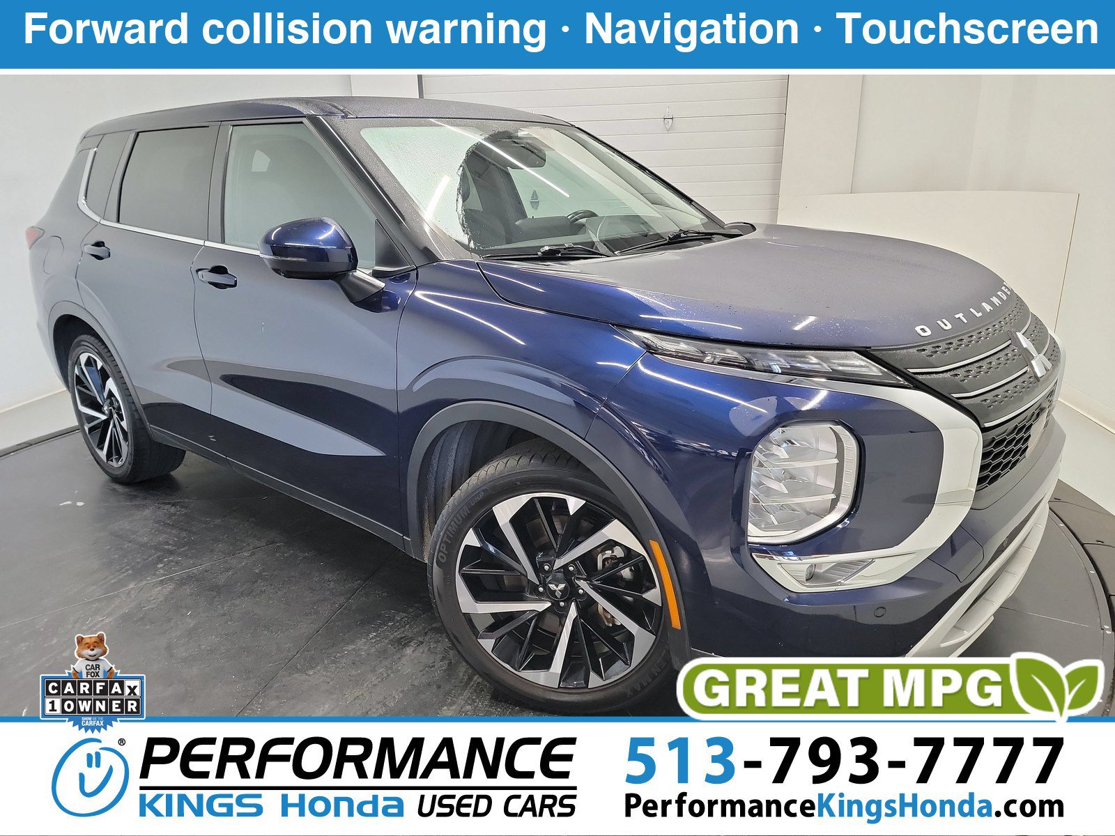 Used 2023 Mitsubishi Outlander SE FWD 360° Tour
