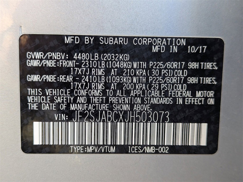 Used 2018 Subaru Forester 2.5i w/ Alloy Wheel Package image 50