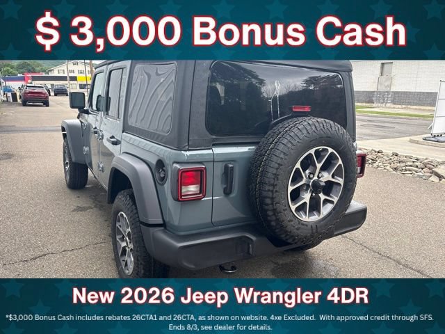 New 2026 Jeep Wrangler Unlimited Sport AWD/4WD image 4