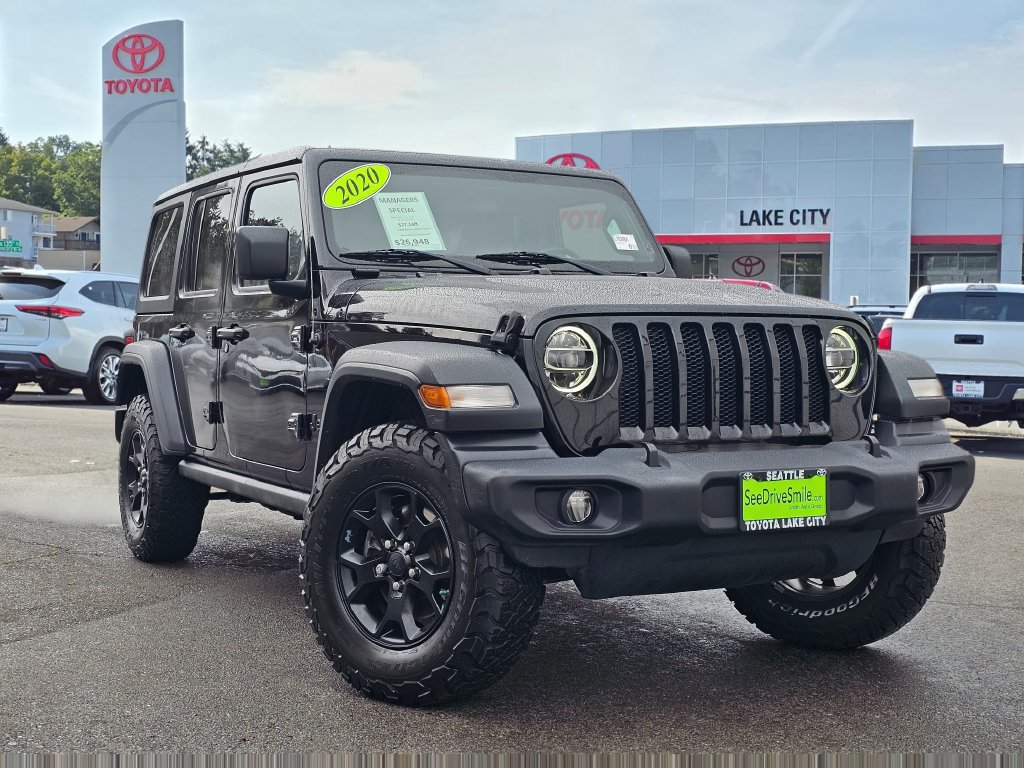 Used 2020 Jeep Wrangler Unlimited Sport