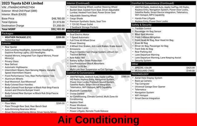 Used 2023 Toyota bZ4X AWD w/ Weather Package image 23