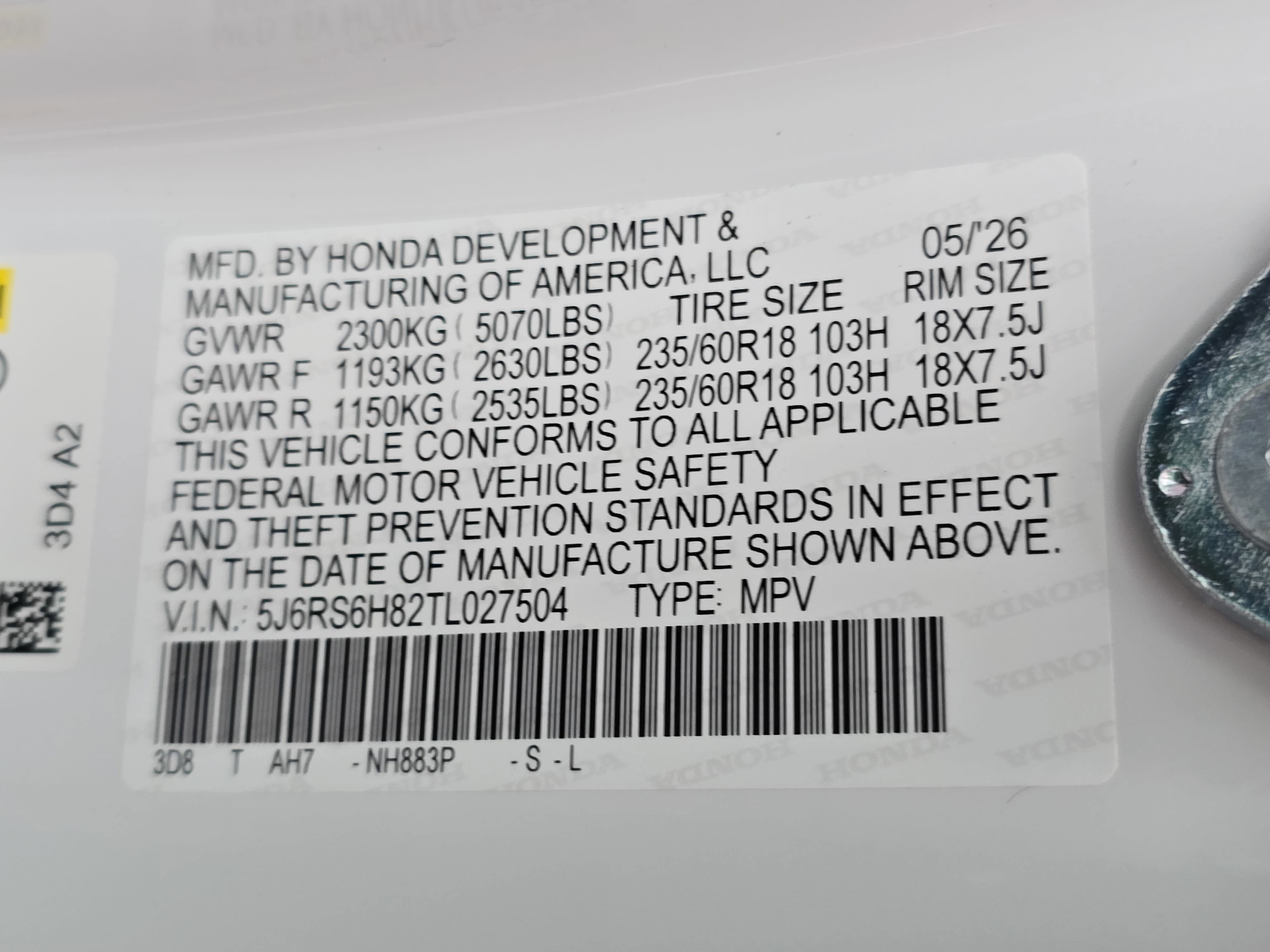 New 2026 Honda CR-V Sport-L image 36