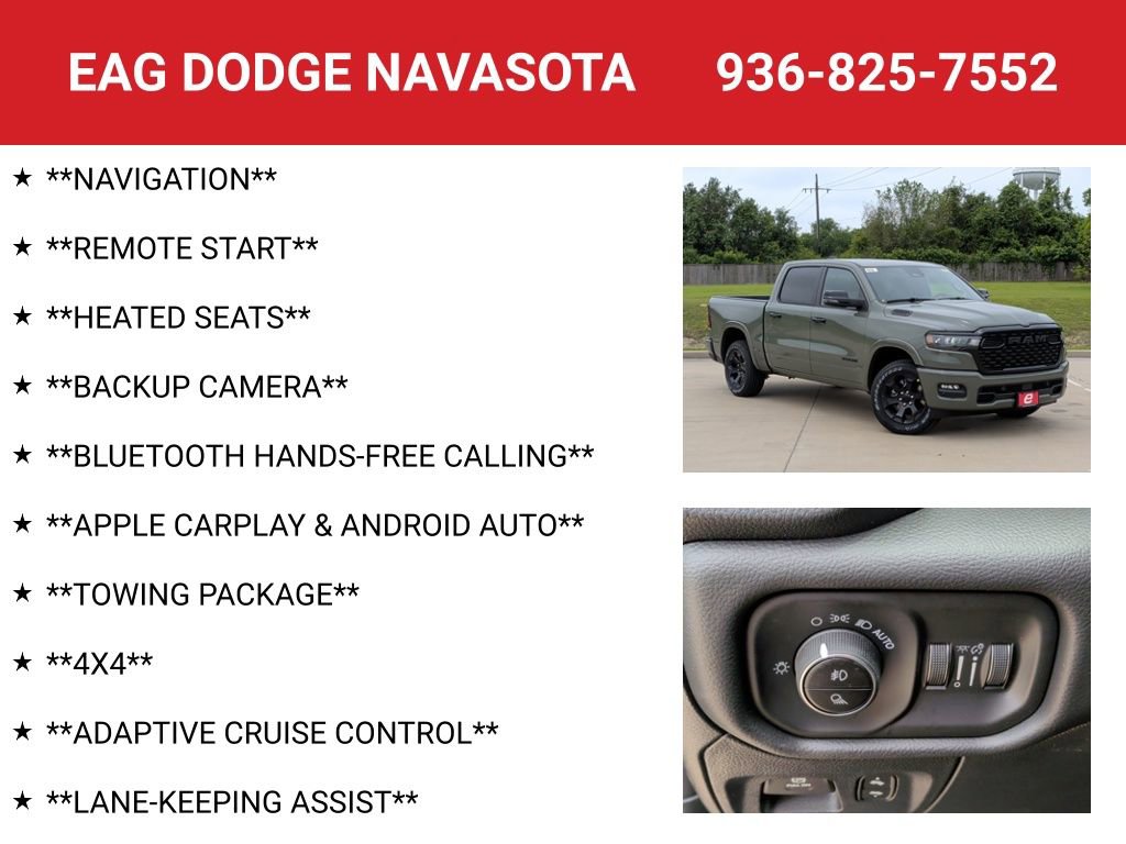 New 2026 RAM 1500 4x4 Crew Cab image 4