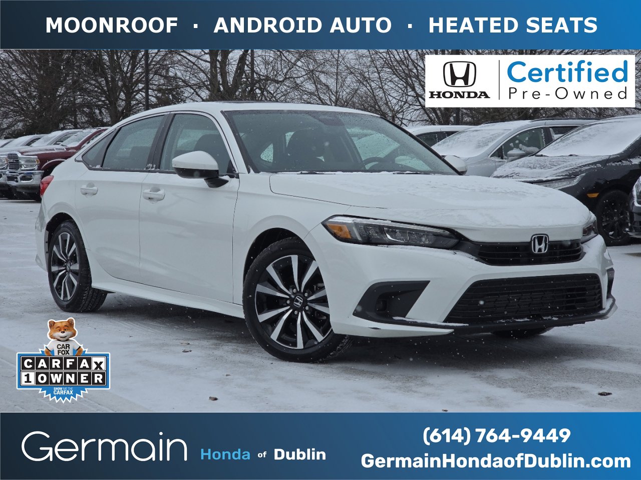 Certified 2023 Honda Civic EX video 1