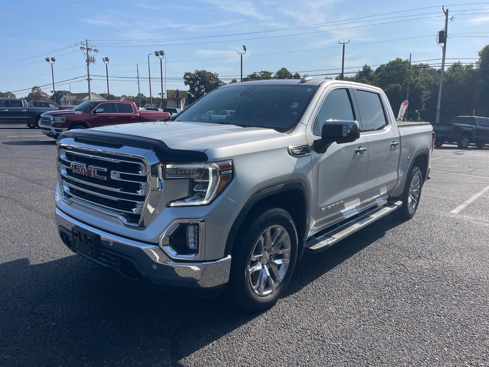 Used 2021 GMC Sierra 1500 SLT w/ SLT Premium Plus Package RWD image 3