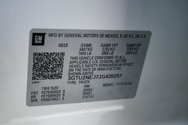 Used 2018 GMC Sierra 1500 SLT AWD/4WD image 52
